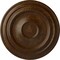 Ekena Millwork Traditional Ceiling Medallion (Fits Canopies up to 5 1/2"), 24 3/8"OD x 1 1/2"P, Root Beer Crackle CM24TRRBC - alternate 1